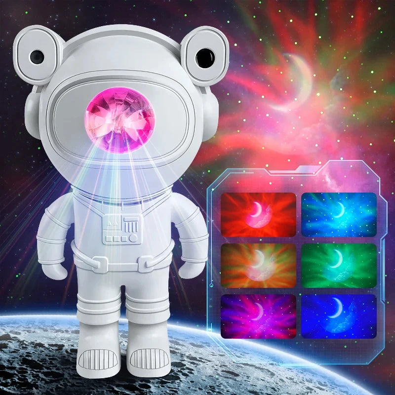 Star DIY Projector Night Light 360 Adjustable Astronaut Nebula Galaxy Lighting for Children Christmas Birthday Gift